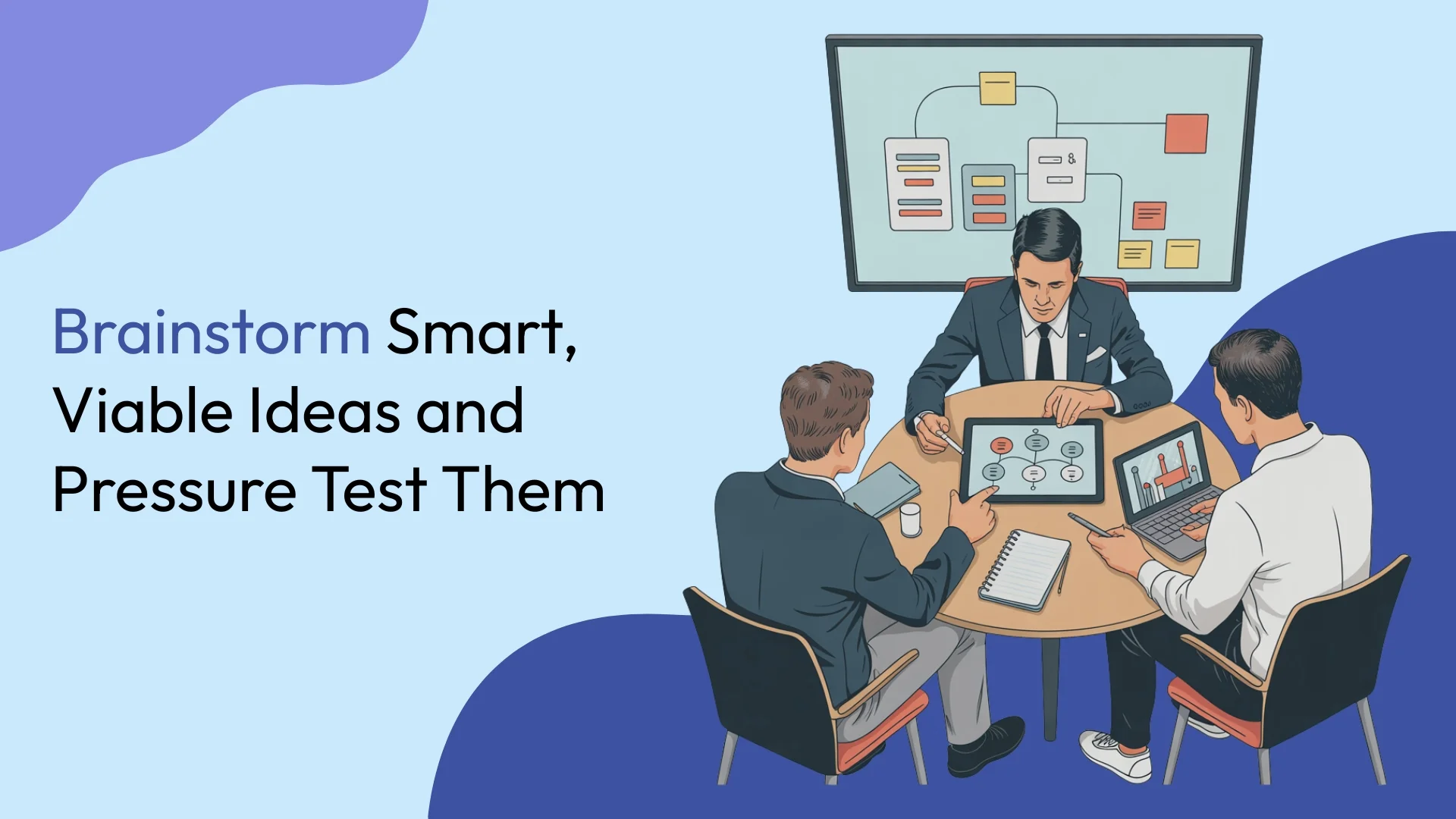 Brainstorm Smart, Viable Ideas and Pressure Test Them