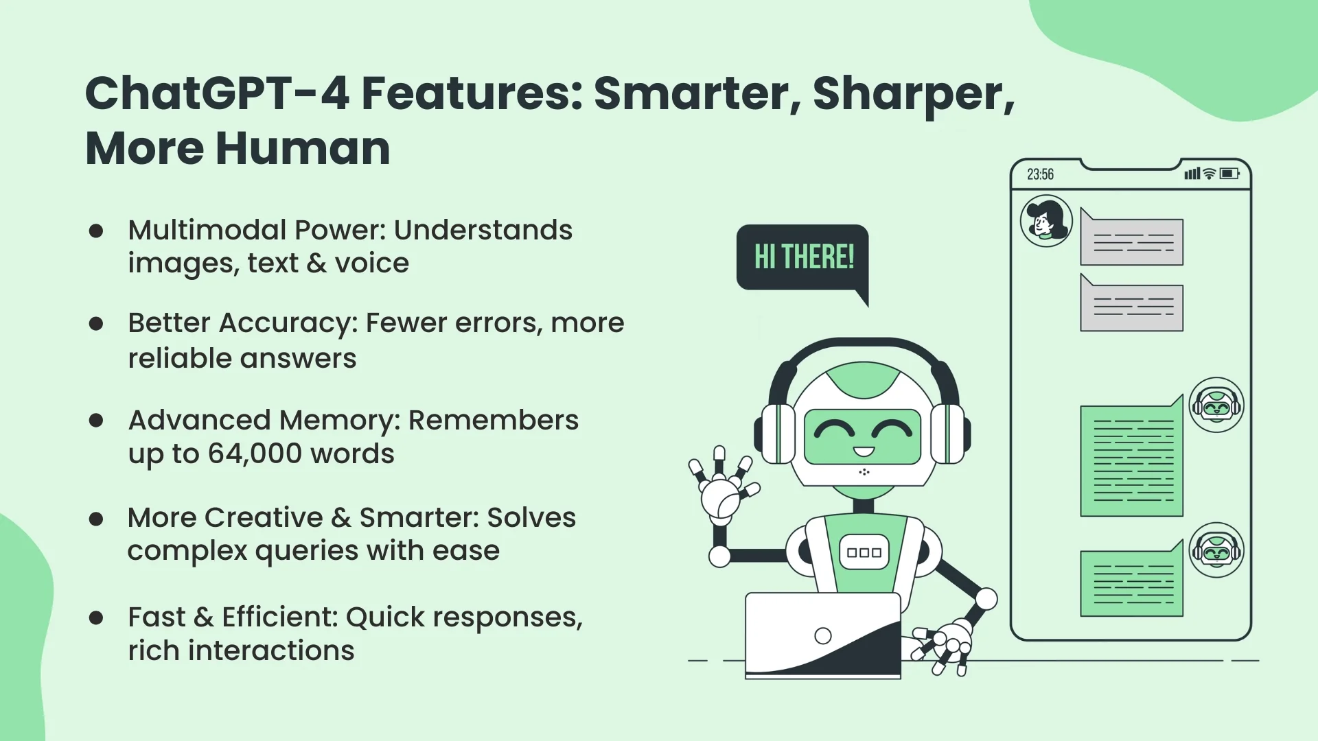 ChatGPT-4 Features: Smarter, Sharper, More Human