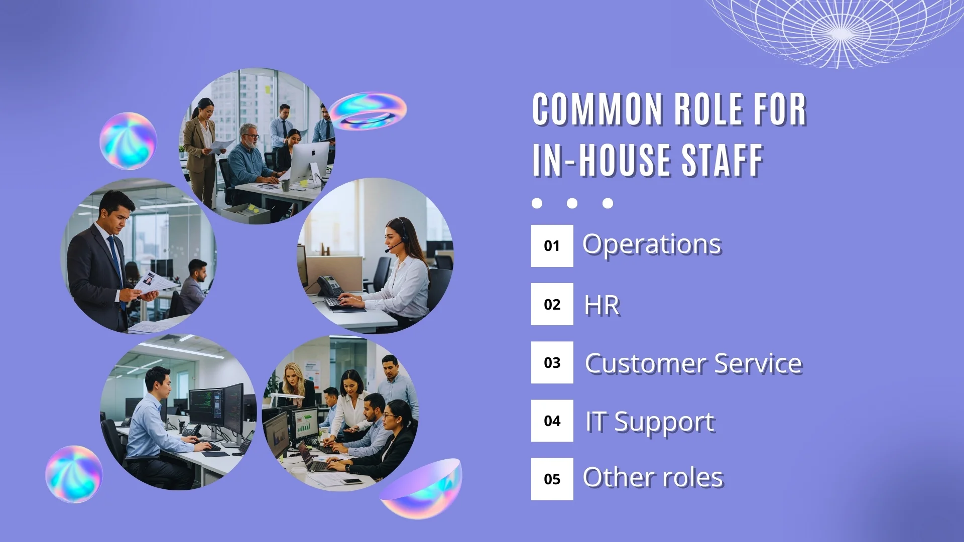Common Role for In-house staff