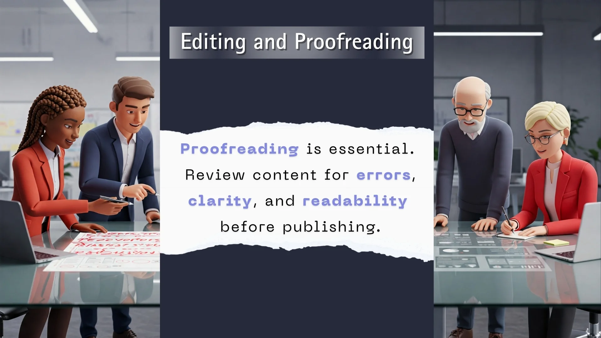 Editing and Proofreading