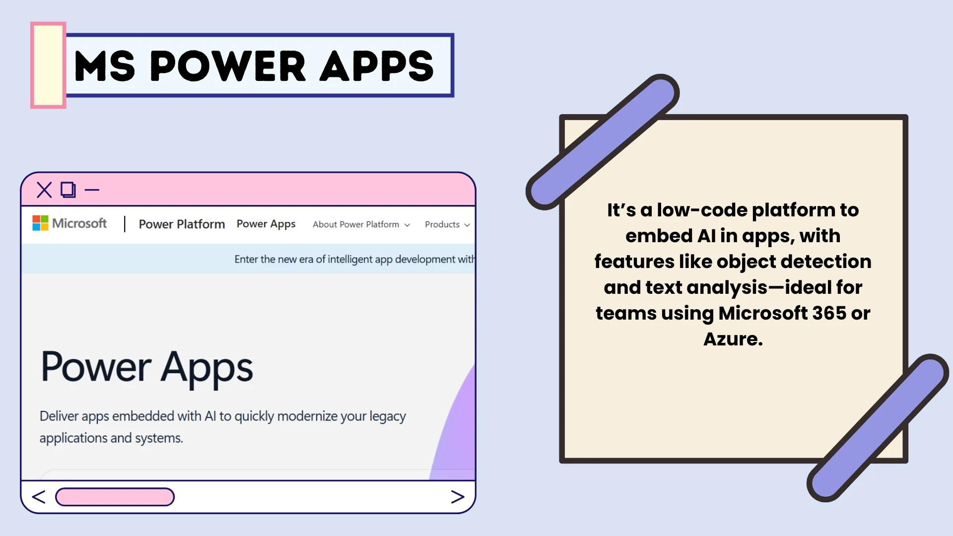 Microsoft Power Apps + AI Builder