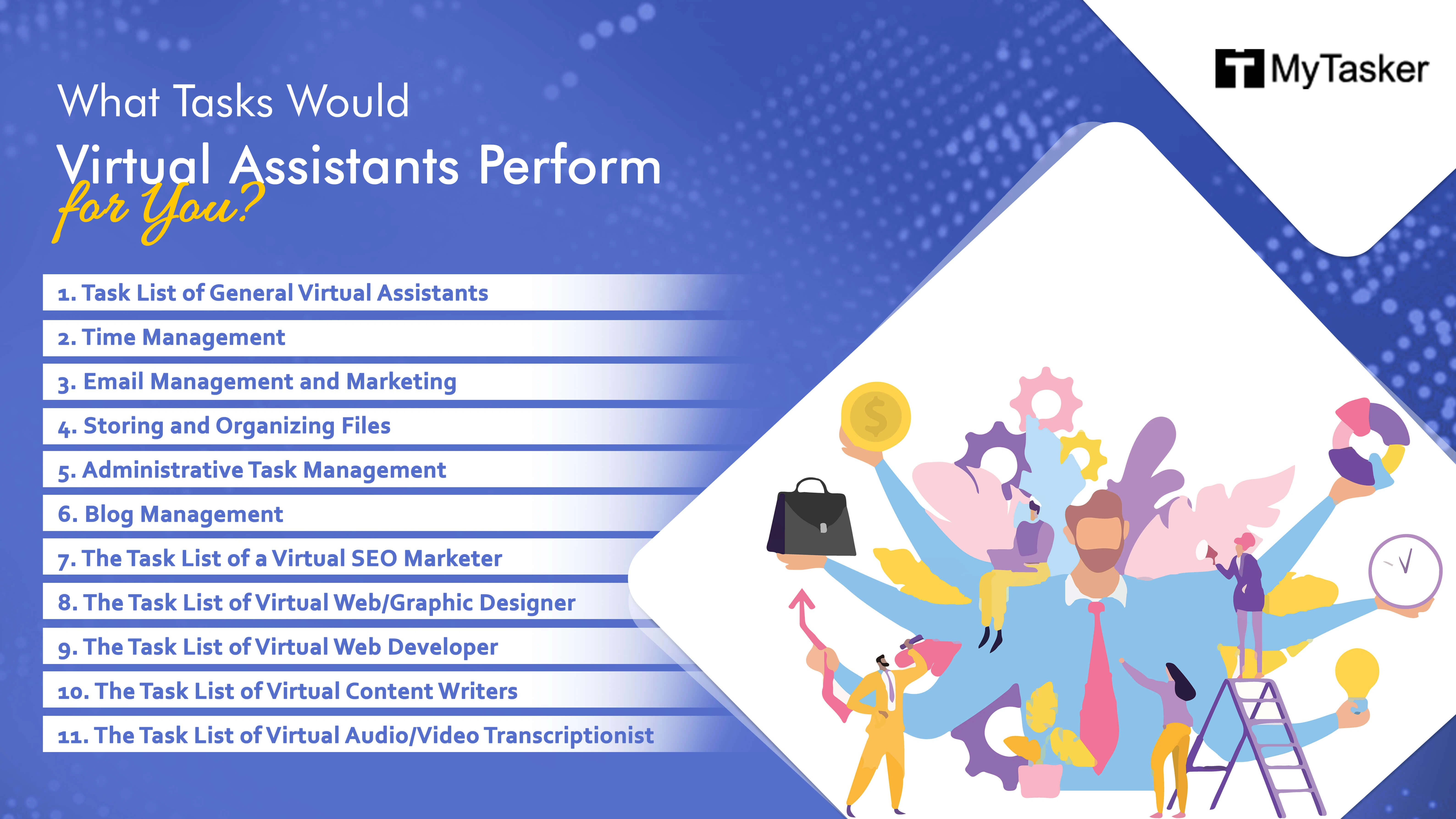 Virtual Assistant Tasks: Delegate the Rest. Lead the Best