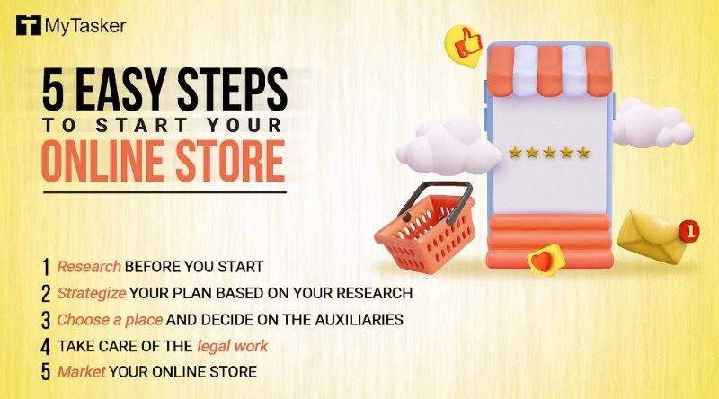 5 Easy Steps To Start Your Online Store