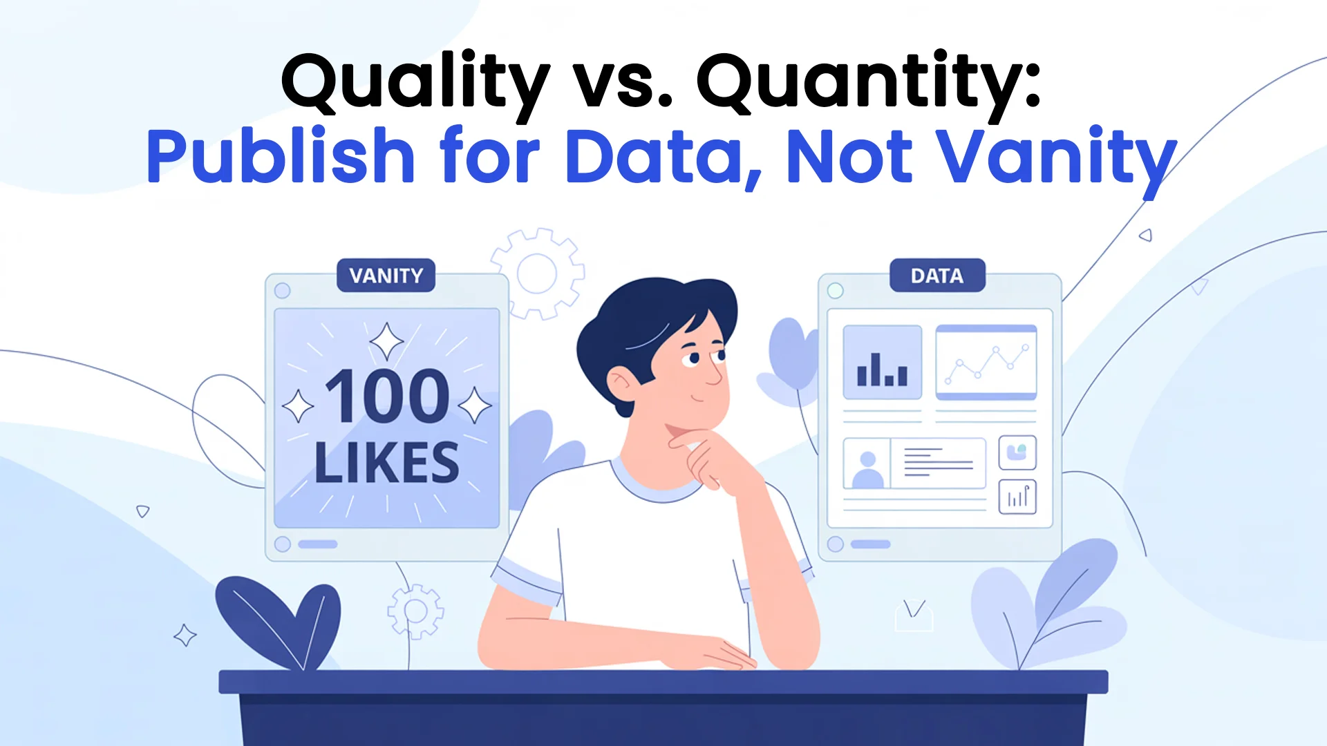 Quality vs Quantity - Publish for Data, Not Vanity