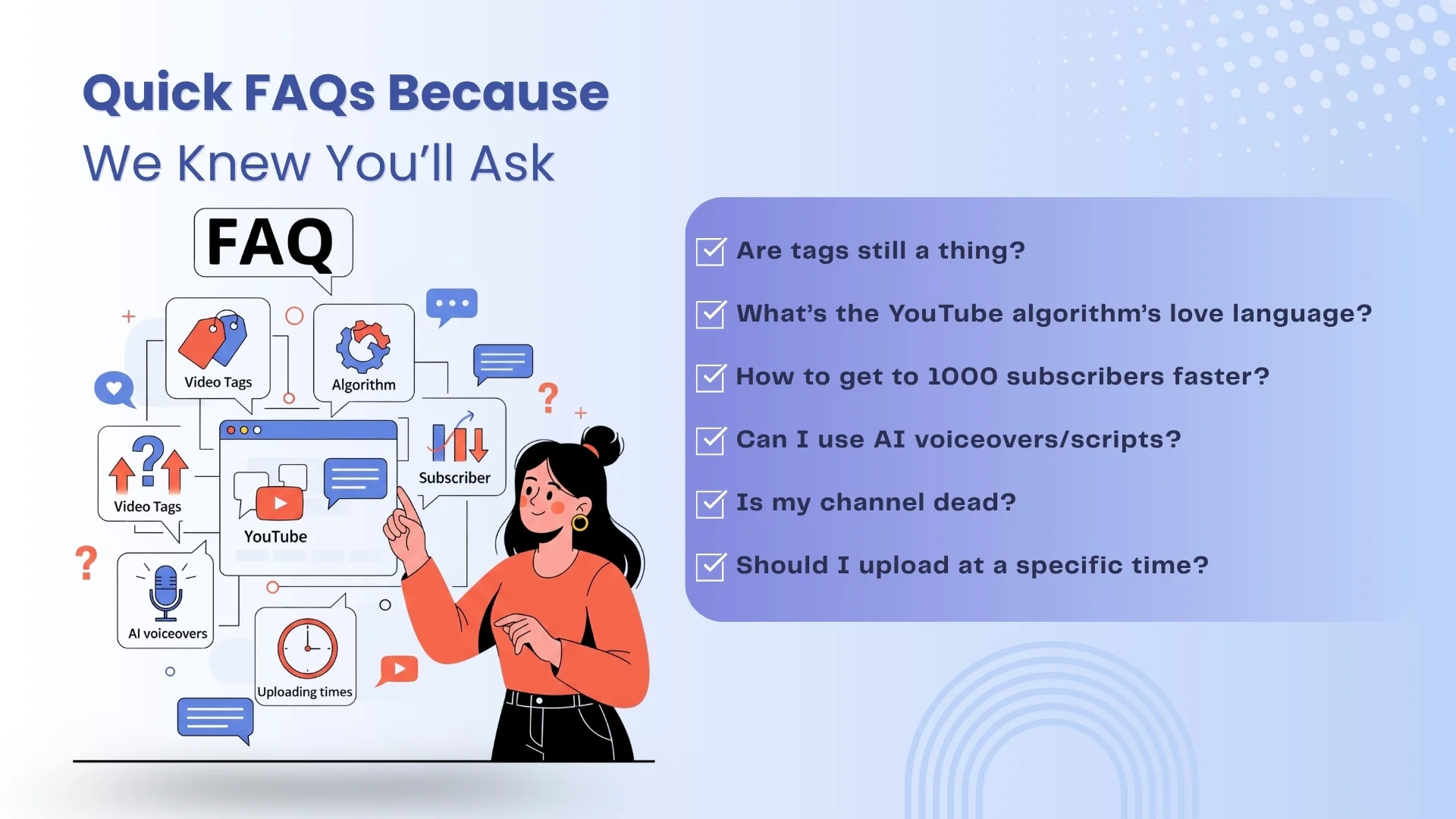 Quick FAQs Because We Knew You&rsquo;ll Ask