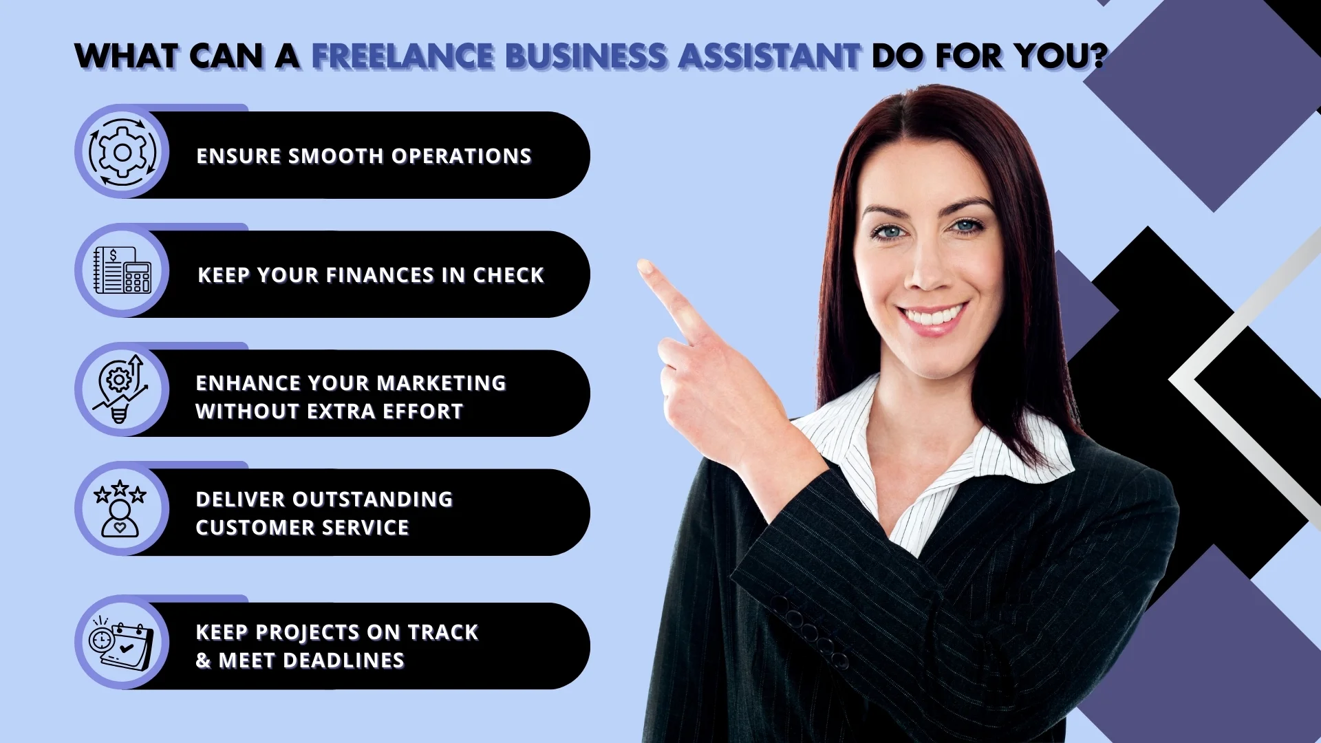 What Can a Freelance Business Assistant Do for You?
