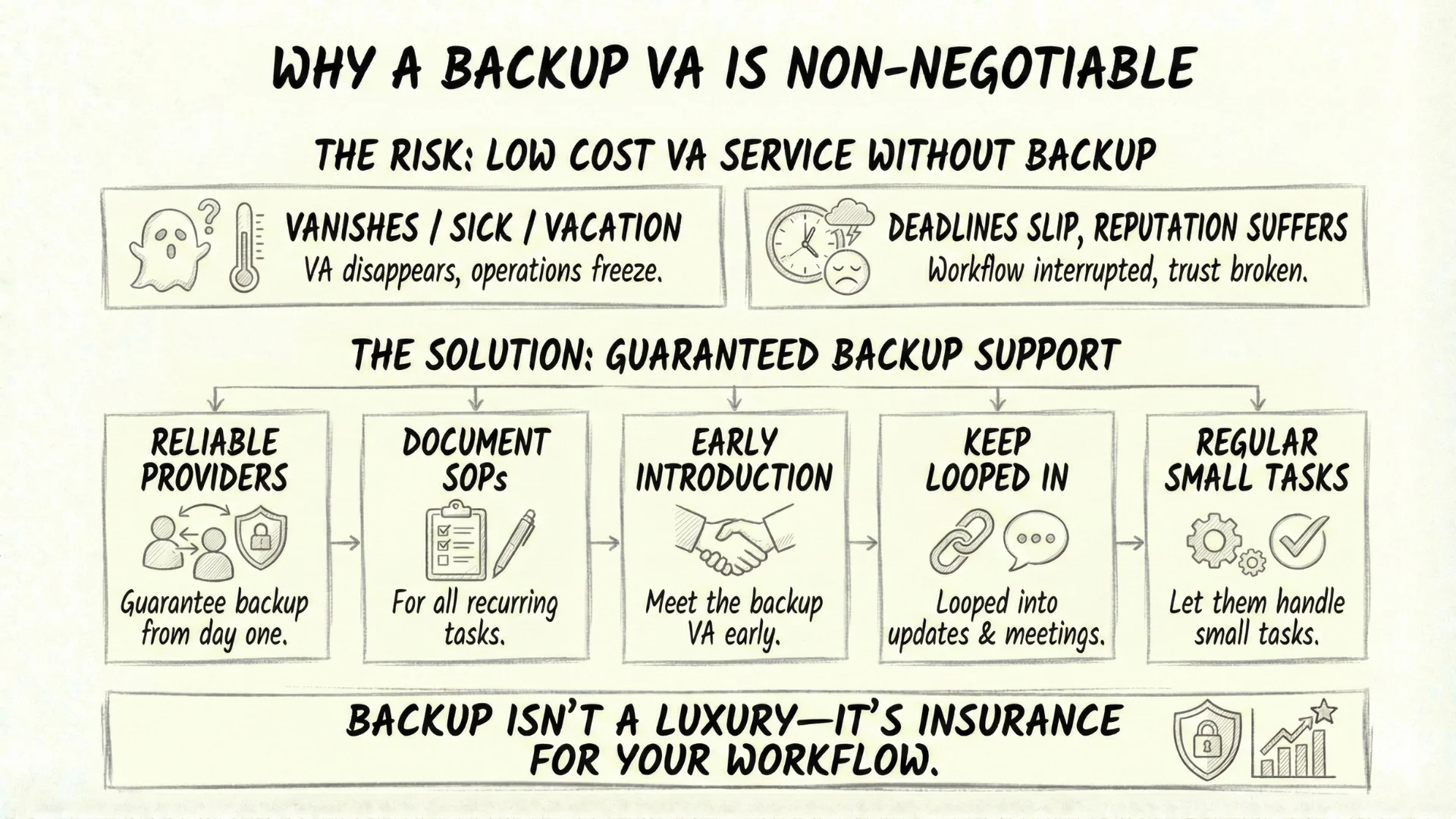 Why a Backup VA Is Non-Negotiable